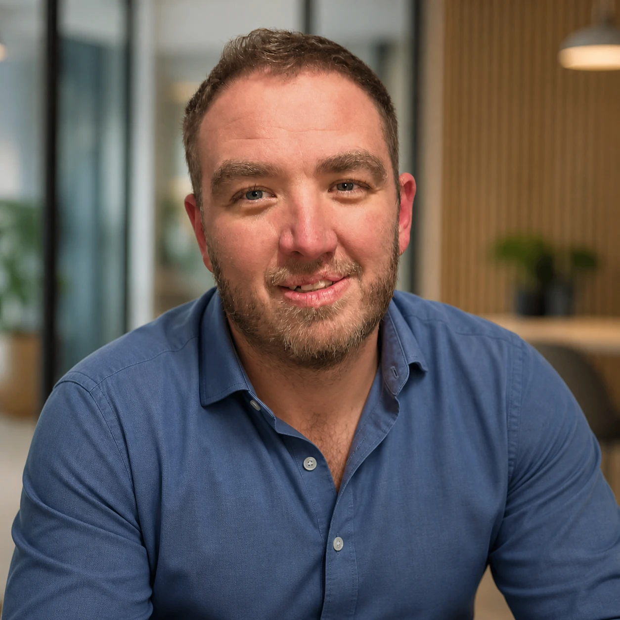 Professionelt portræt af Casper Martinsen